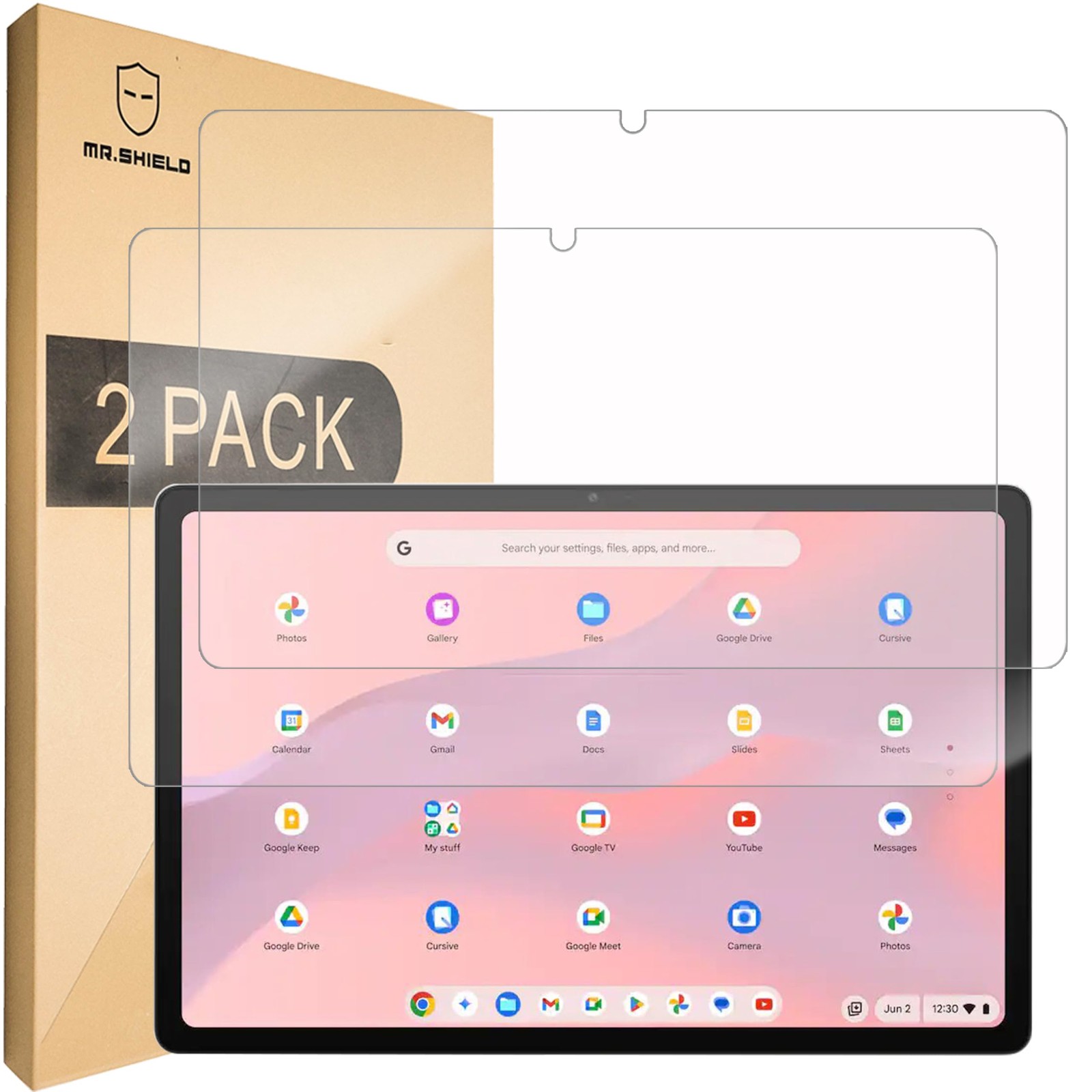 Mr.Shield Glass Screen Protector for ASUS Chromebook CM32 Detachable clear