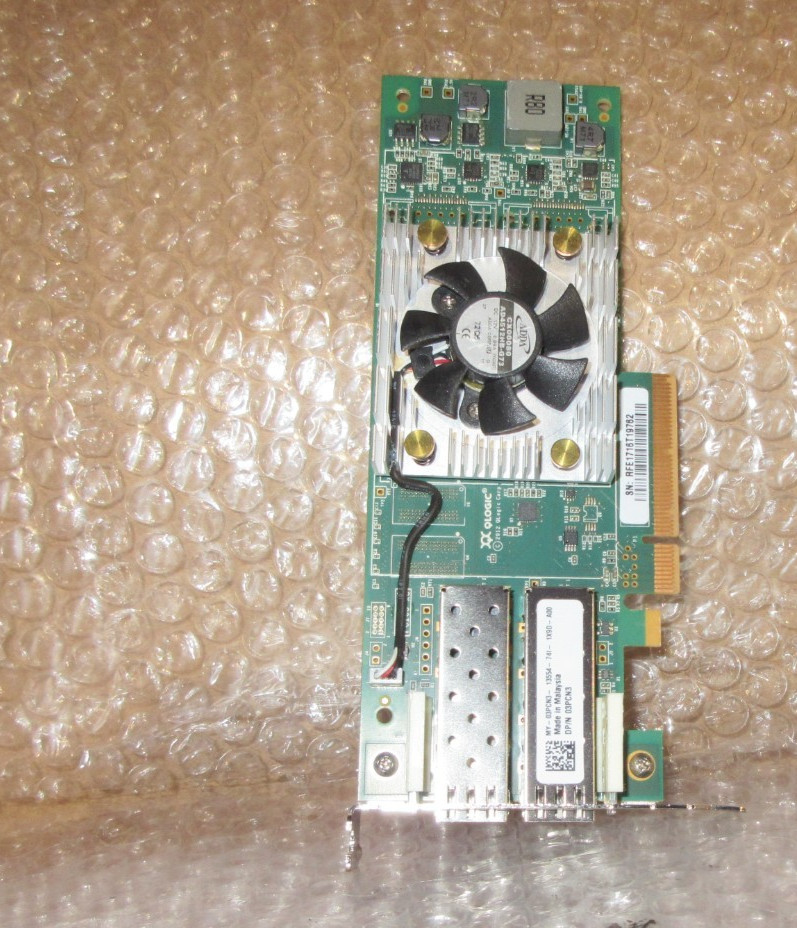 Dell 3PCN3 Dual Port 16GB FC PCI-E HBA [Low Profile] | QLogic QLE2662L
