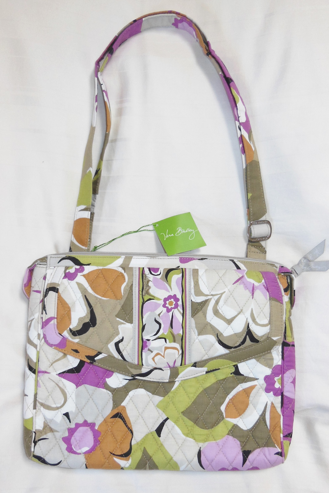 NWT Vera Bradley $65 TABLET HIPSTER Crossbody in PORTOBELLO ROAD 12695-131 purse