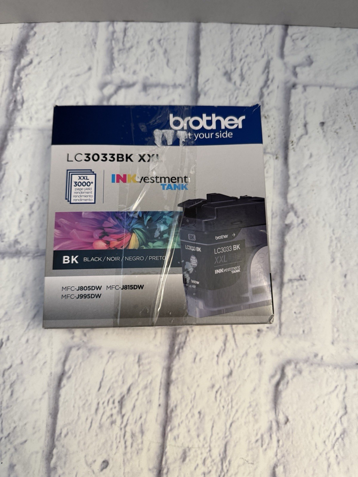 Brother LC3033BK XXL BLACK Super High-yield INKvestment Ink Tank EXP May 2026