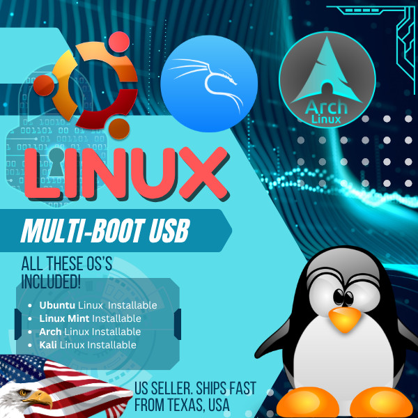 🔥 Multi-Boot Linux USB – Arch, Kali & Ubuntu 🐧 | Learn, Secure & Explore