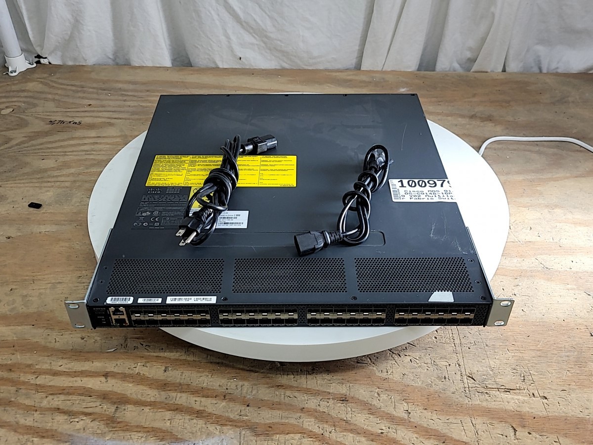 Cisco MDS 9148 DS-C9148-16P-K9 V02 Multilayer Fabric Switch SEE NOTES