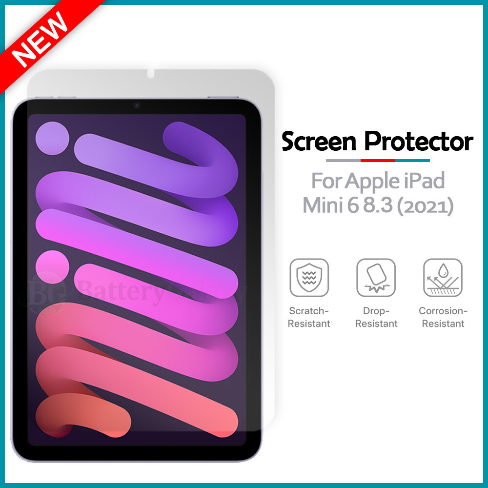LCD Ultra Clear HD Screen Shield Protector for Apple iPad Mini 6 8.3 (2021)