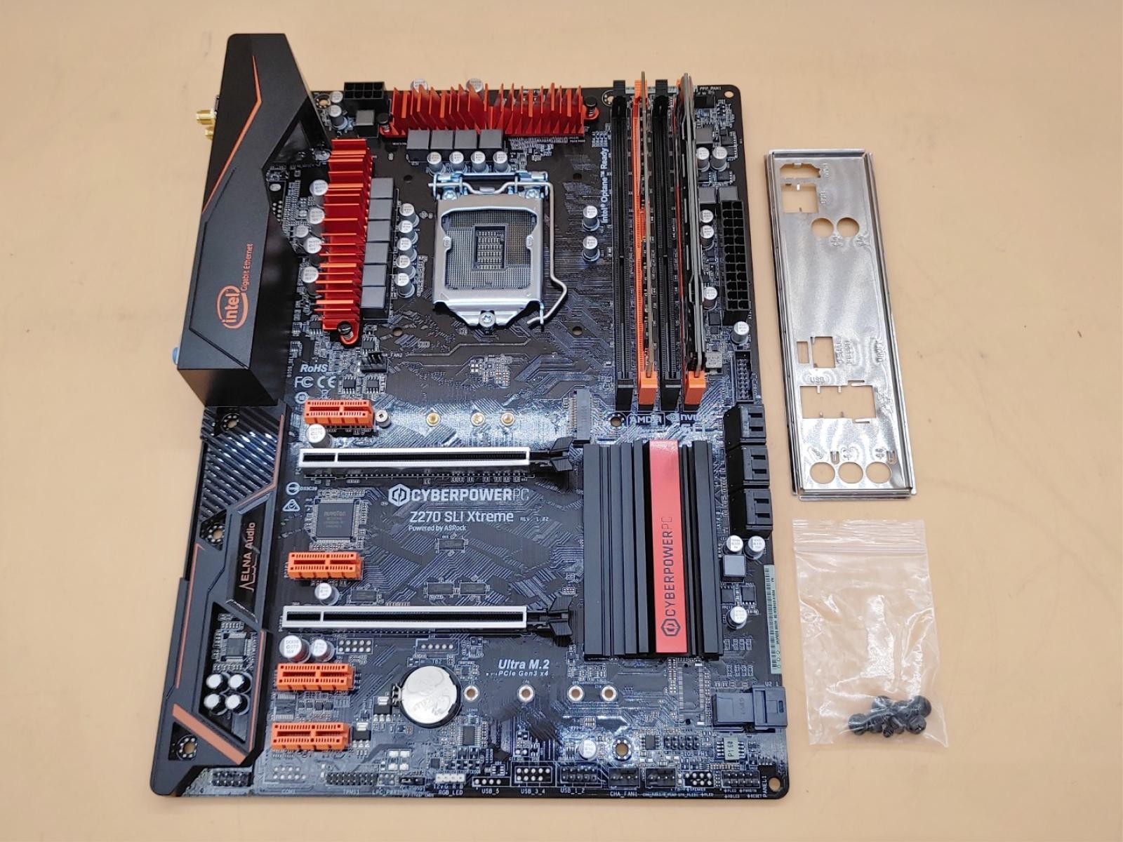 ASRock Z270 SLI Xtreme CYBERPOWERPC ATX Intel DDR4 LGA1151 Motherboard w/ 16GB