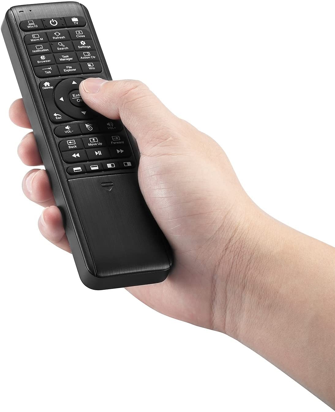 Pepper Jobs Fly Mouse for W10/W11 HTPC, 2.4GHz Air Mouse Remote Control