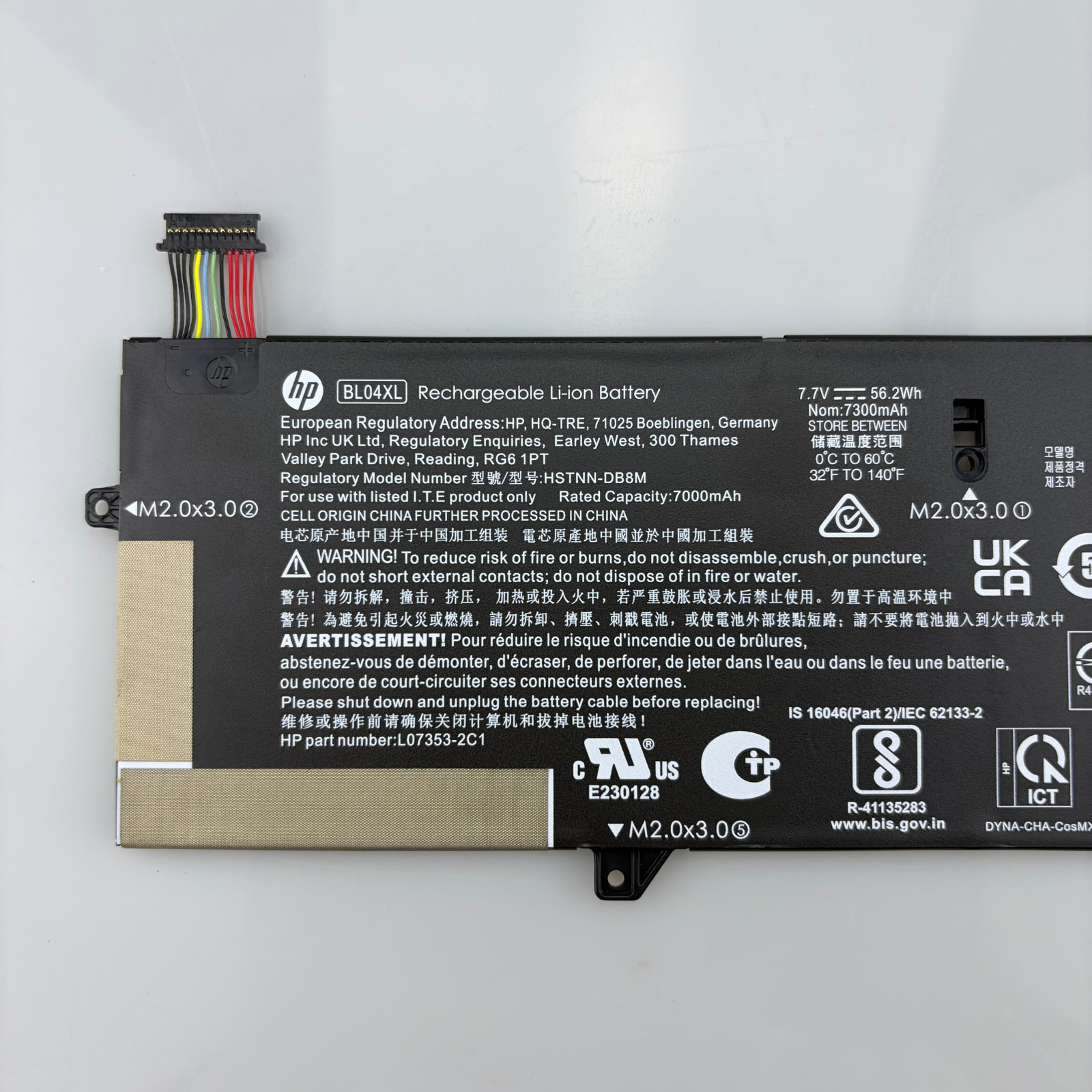 Genuine oem BL04XL Battery HP EliteBook x360 1040 G5 G6 HSTNN-UB7N L07041-855 US