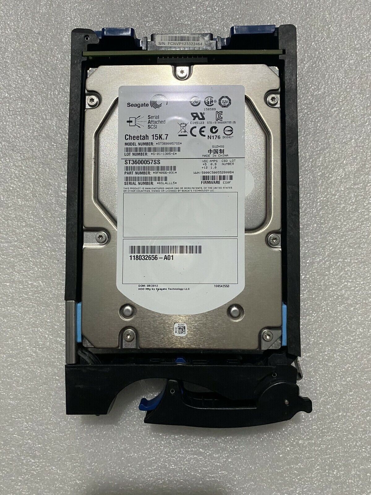 for EMC 600G 15K 3.5" 005049675 005049274 005049272 005049677 V3-VS15-600 HDD