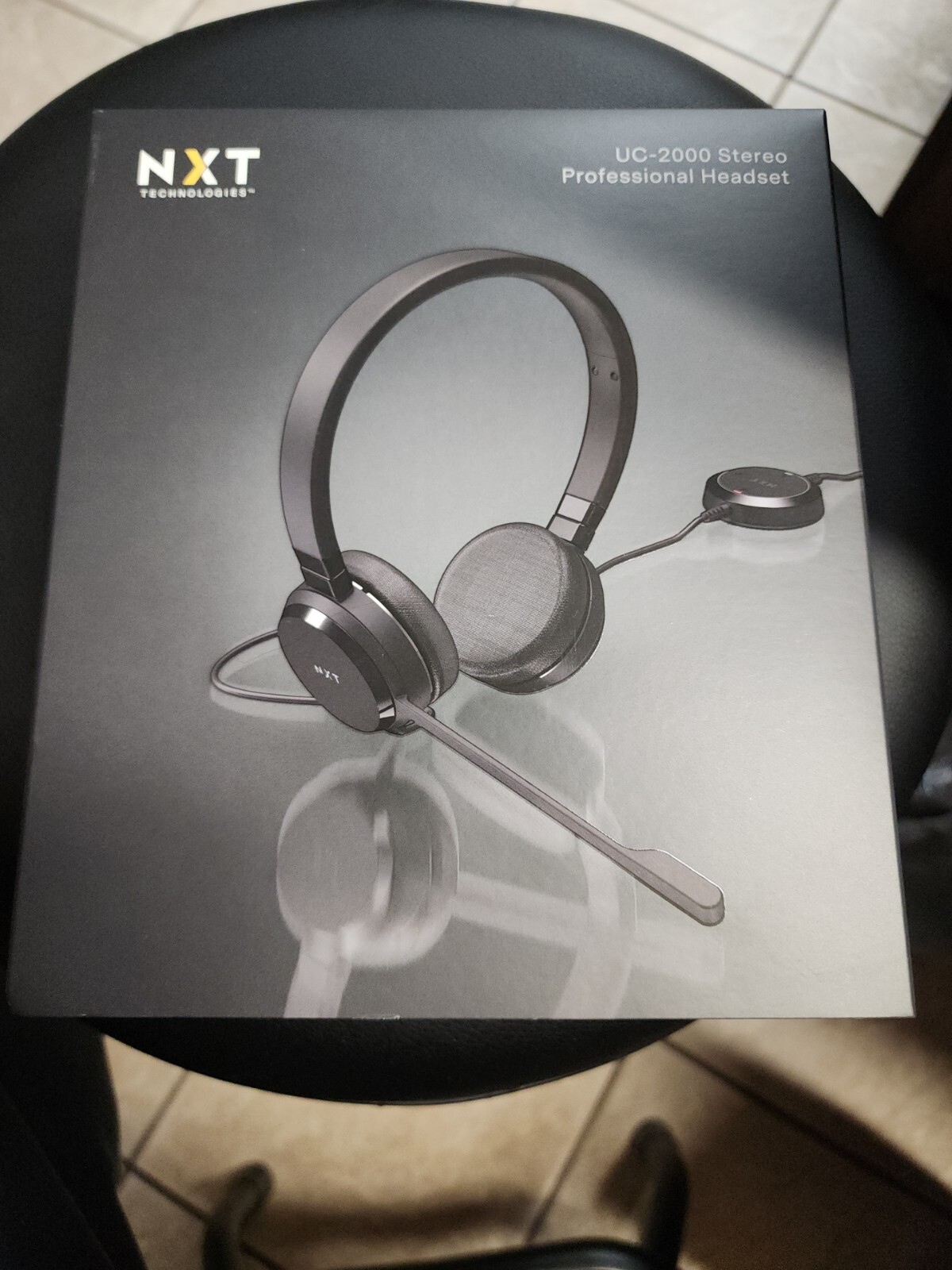 NXT Technologies UC-2000 Noise-Canceling Stereo Computer Headset NX55445 - Black