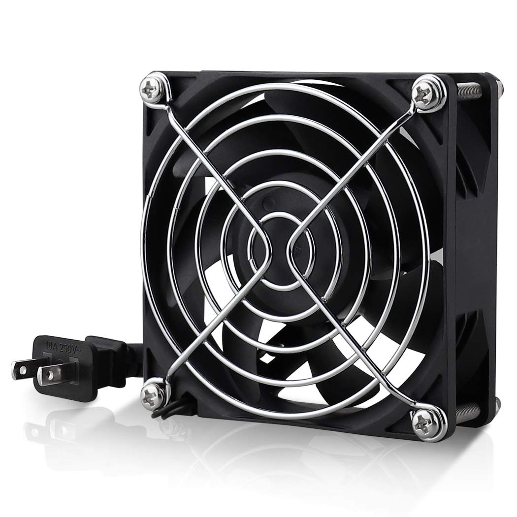 Axial Fan AC 110V 115V 120V 220V 240V Brushless Cooling Fan 80mm x 25mm