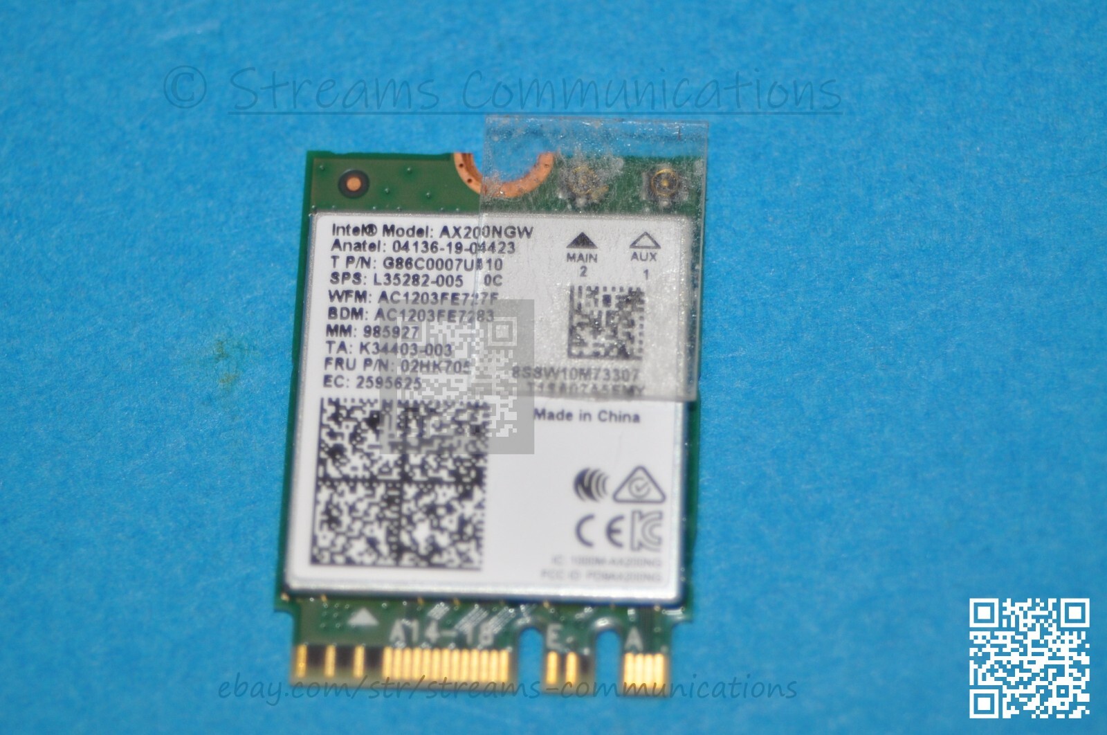HP 15-eh0090wm 15-eg1070wm 15-eh1052wm 15-ec2021nr 15-eh Laptop WLAN Wi-Fi Card
