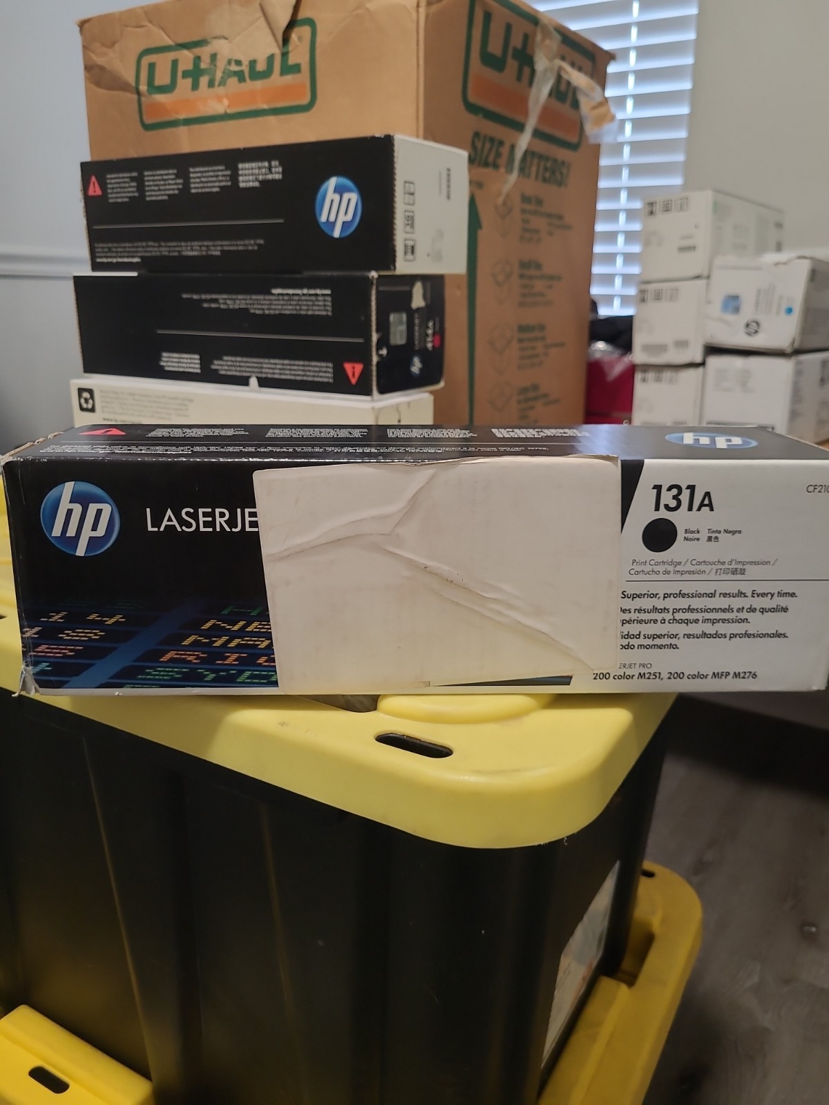 HP 131A Black Genuine Toner Cartridge Brand New Sealed CF210A