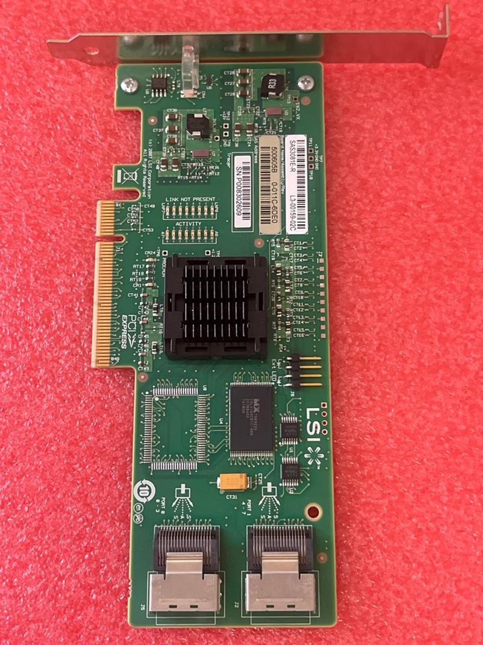 LSI LOGIC SAS3081E-R NETWORK ADAPTER