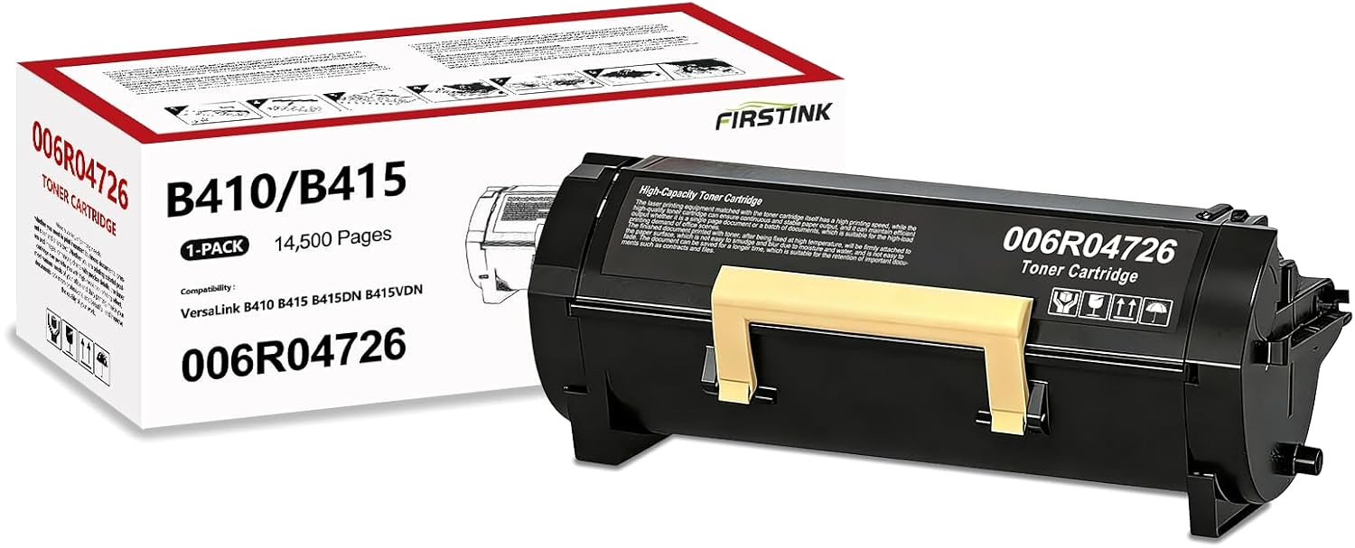 Black Toner Cartridge 006R04726 for Xerox VersaLink  B410 B415 B415DN B415VDN