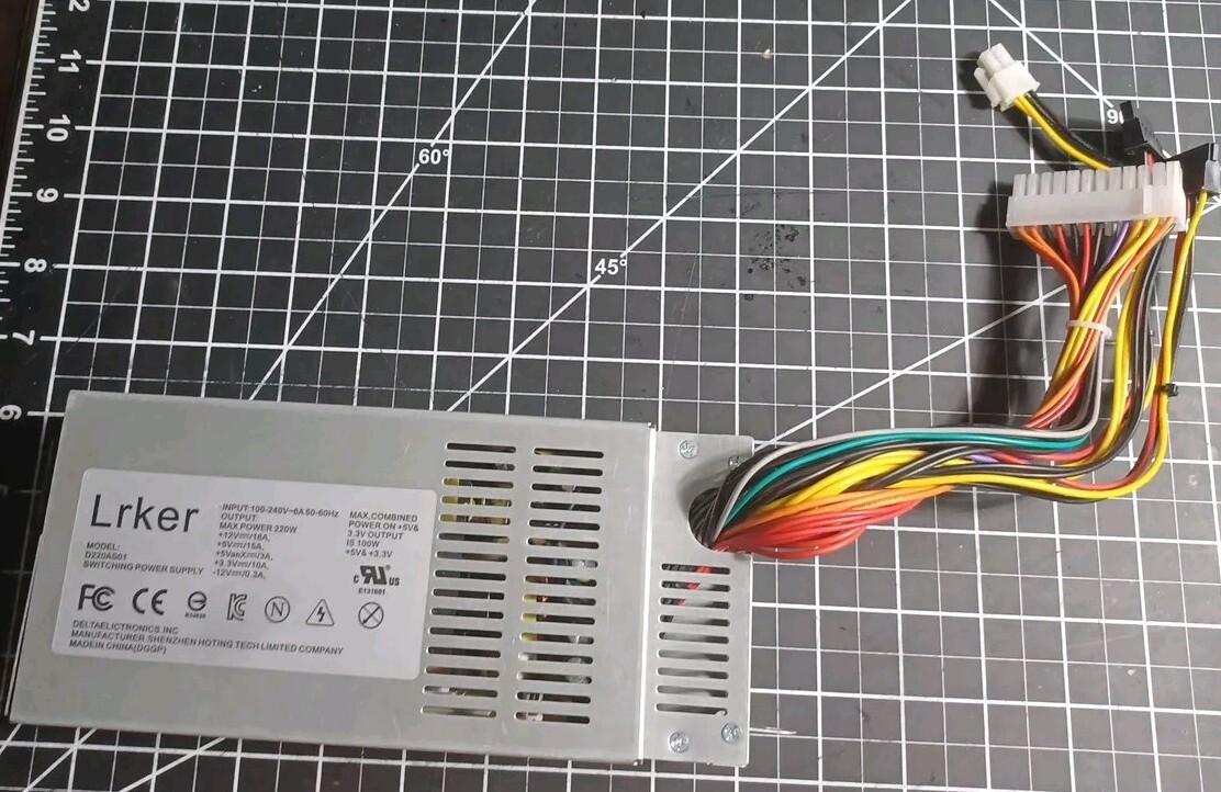 Power Supply 220W  For Dell Inspiron 3647 660S Model D220AS01