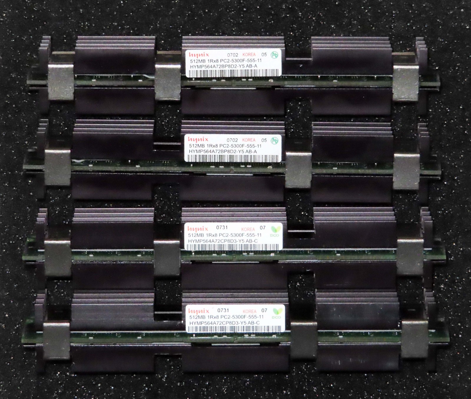 Apple Mac Pro Memory Kit 2GB (4x512MB) DDR2 667MHz PC2-5300F ECC Fully Buffered