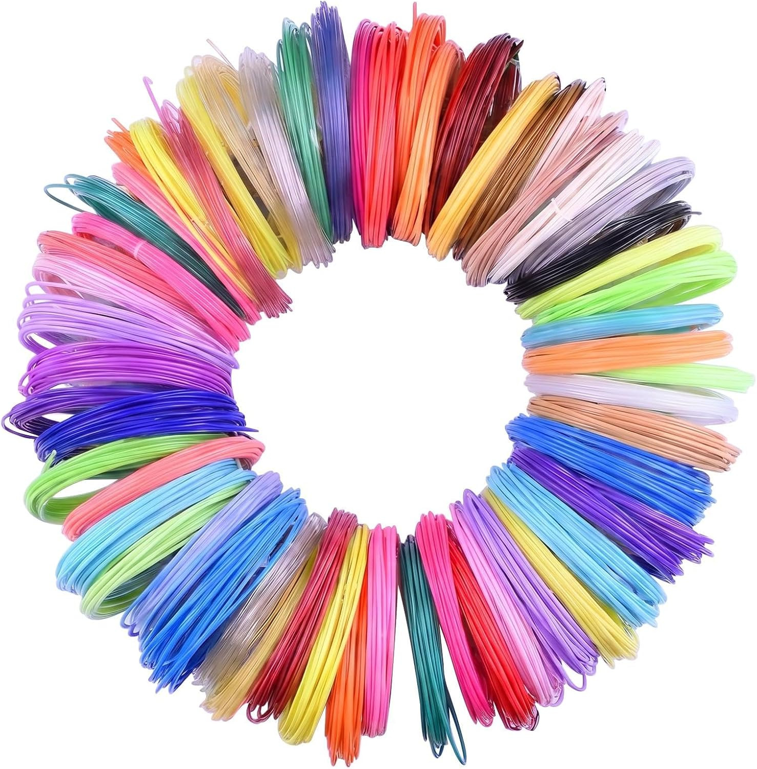 46 Colors 1.75Mm 3D Pen Printing Filament Refill | Compatible