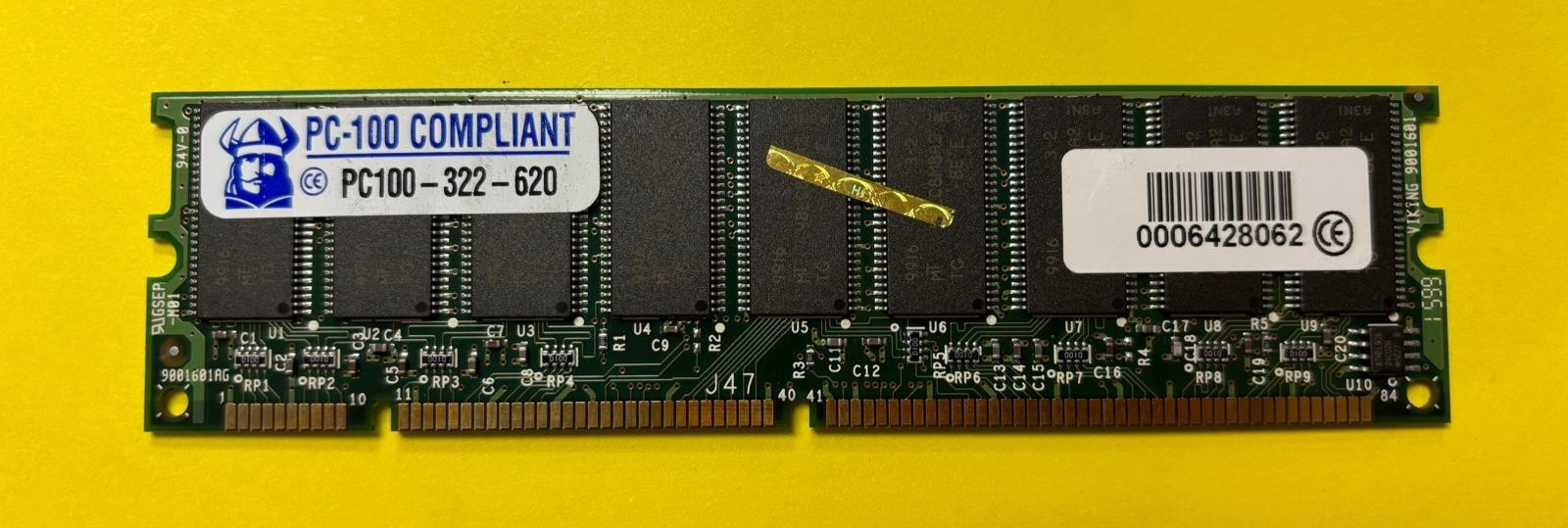 🧁ViKing PC-100 COMPLIANT RAM MEMORY PC100-322-620