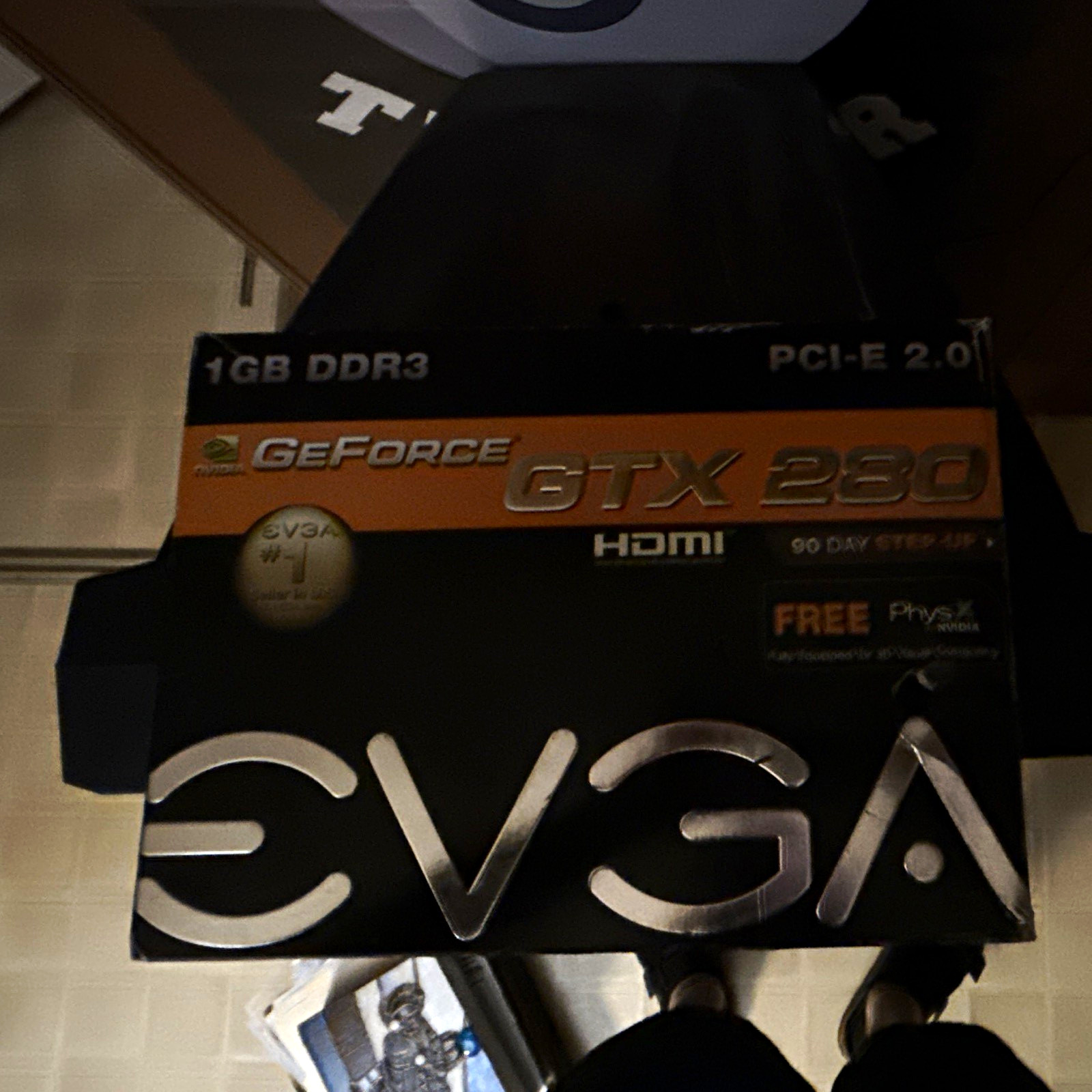 EVGA NVIDIA GeForce GTX 280 1GB DDR3 HDMI PCI Express 2.0 PhysX