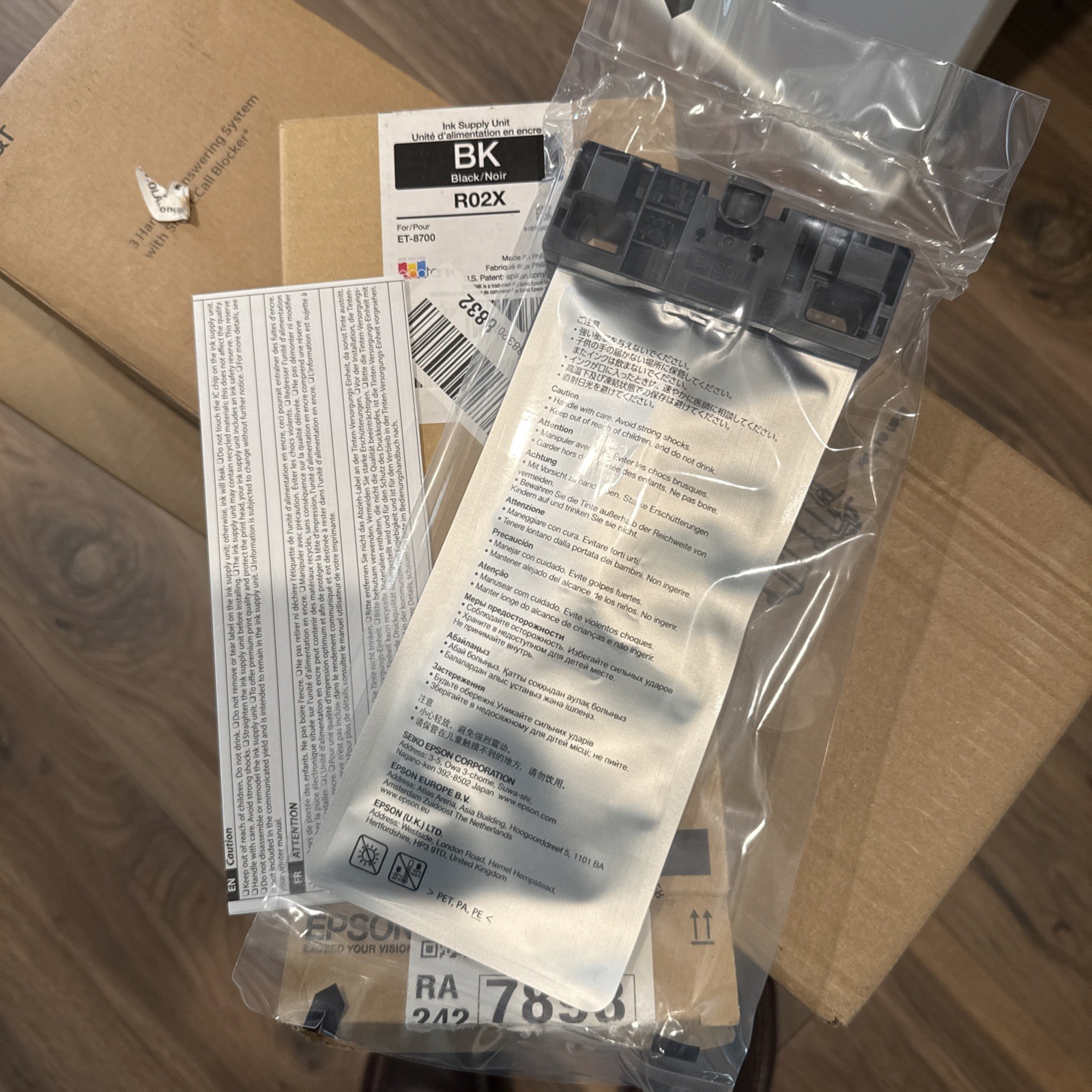 Epson DURABrite Ultra High Capacity Black Ink for High Volume Printing