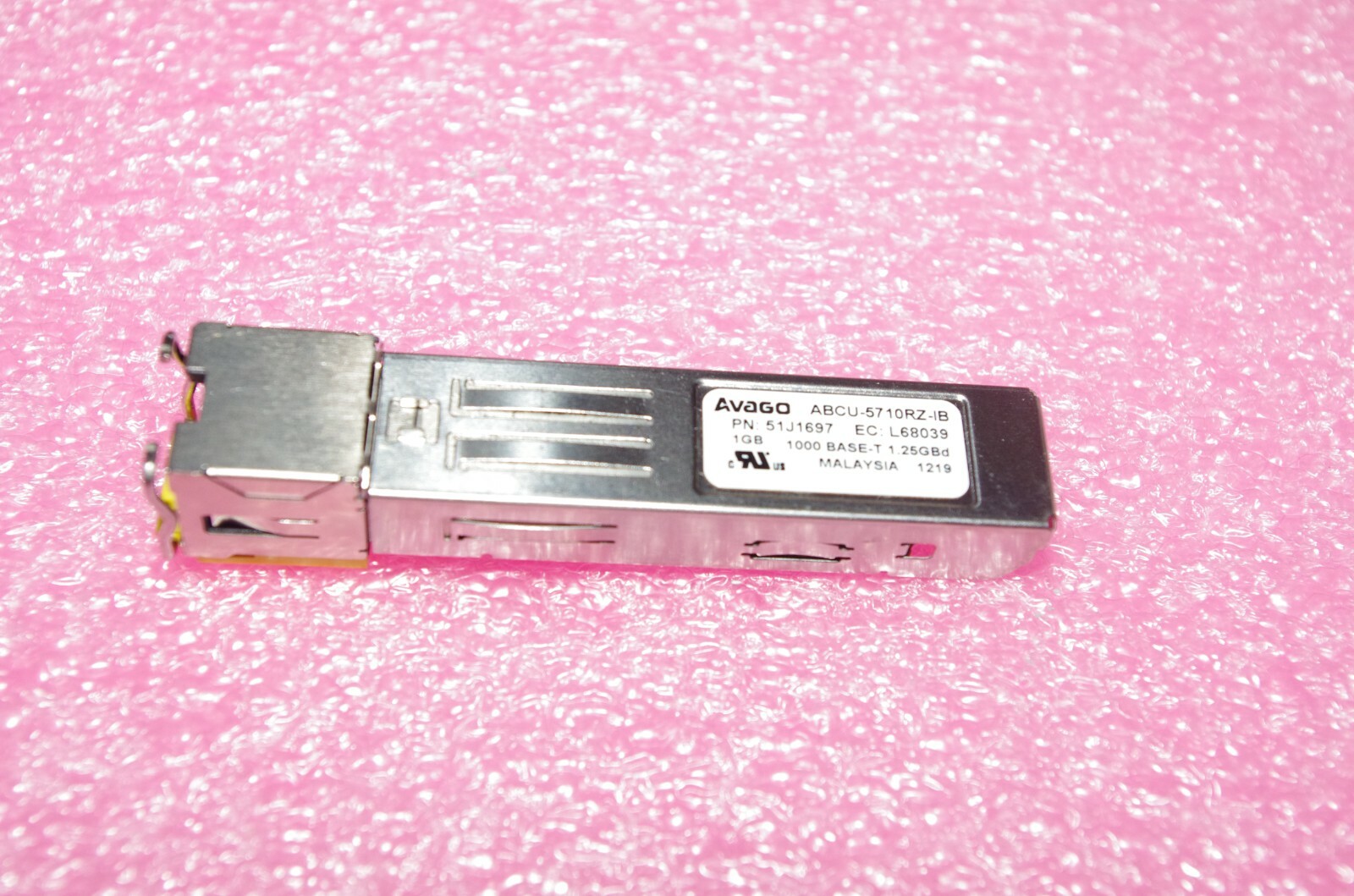 AVAGO ABCU-5710RZ-IB 1000BASE-T Transceiver Module 51J1697 Copper RJ45 USA USA