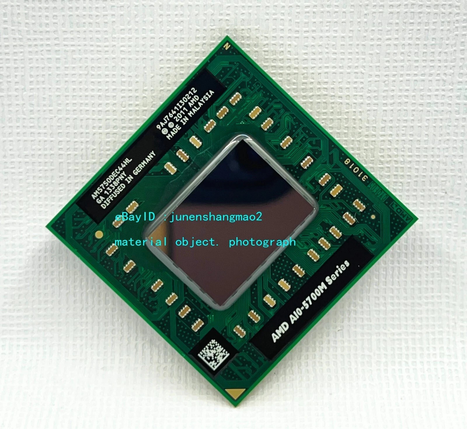 AMD A10-5750M Quad core 3.4GHz AM5750DEC44HL notebook processor