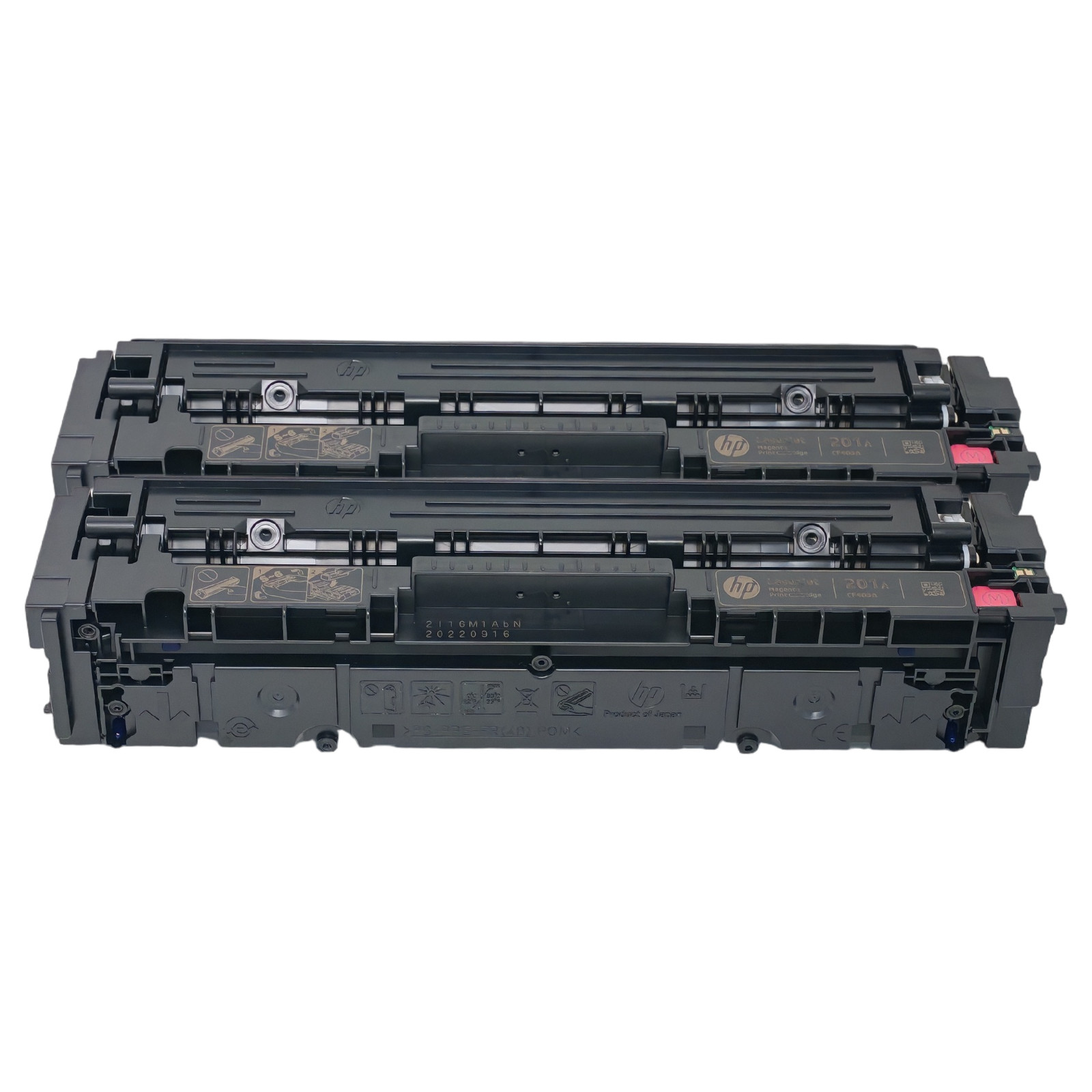 2x Genuine HP 201A CF403A Magenta Toner for LaserJet M277dw M277c6 M252dw M274n