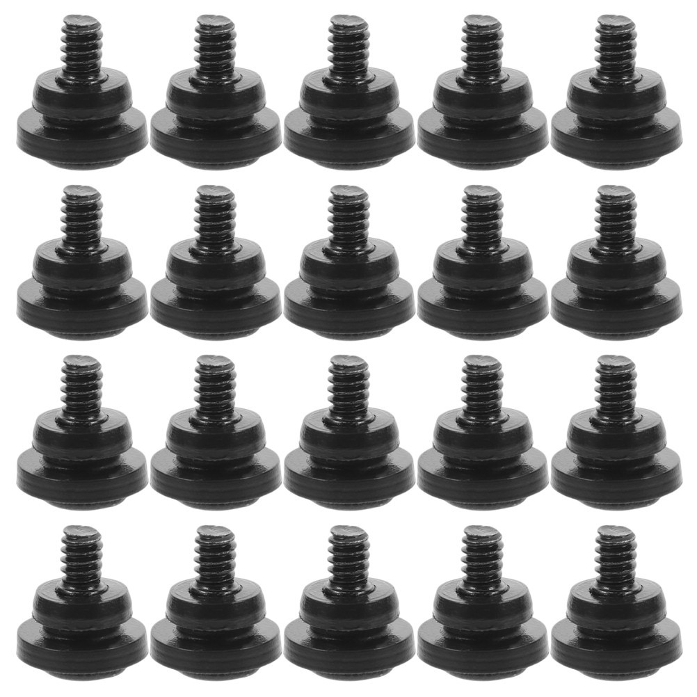 150Pcs Durable Iron Screws for Hard Drive Mounting with Shock Absorbing Buffer