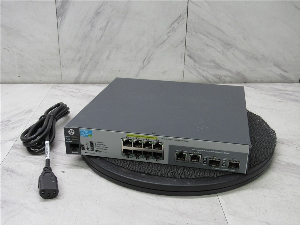 HP ProCurve 2530-8 PoE+ 8-Port 10/100 Ethernet Network Switch JL070A -FREE SHIP