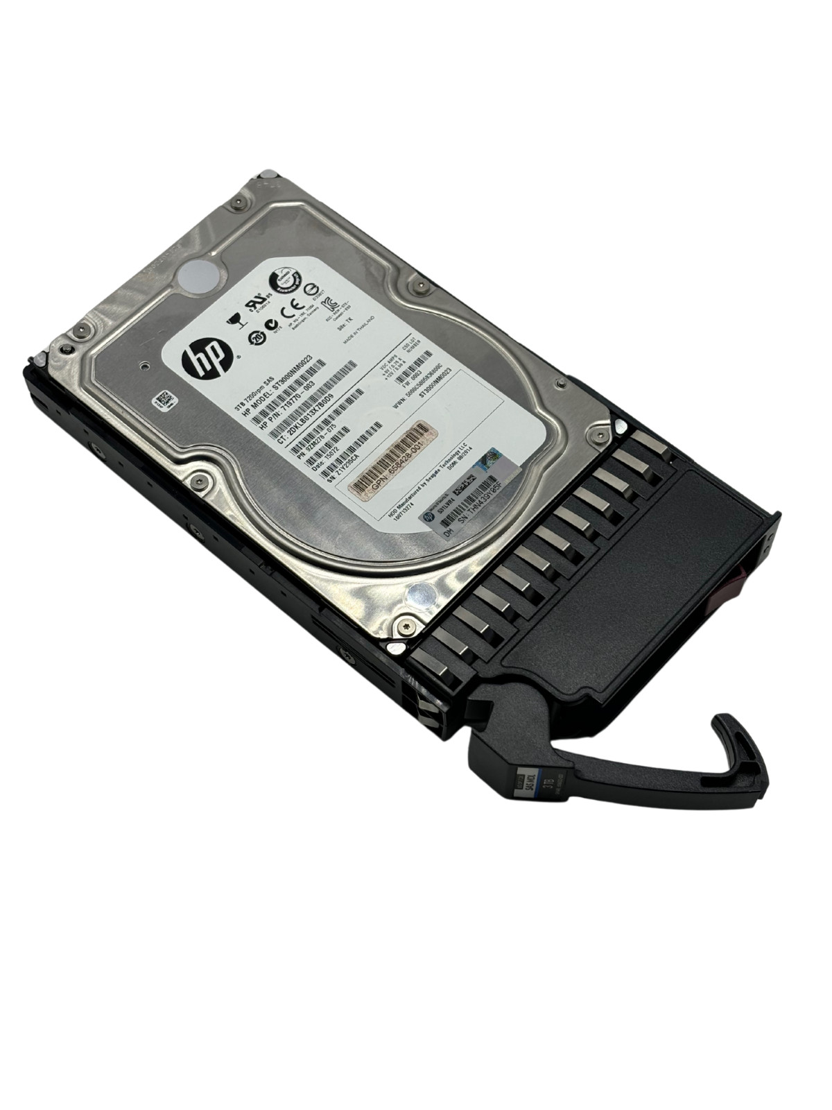 *No Interposer* HP 656102-001 3TB 6G 7.2K LFF SAS P2000 Hard Drive w60
