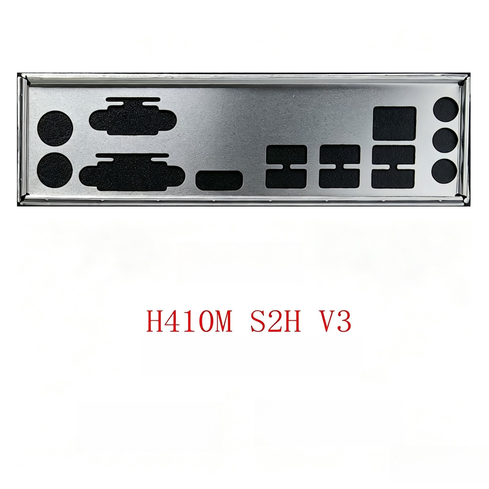 OEM I/O IO shield Backplate For Gigabyte H410M S2H V3 Motherboard Rear Baffle