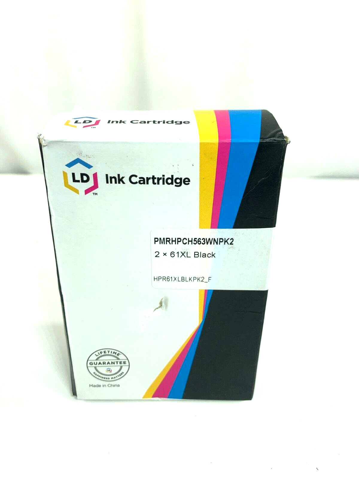 LD Reman Replacement Ink Cartridges for HP CH563WN (HP 61XL) HY Black 2pk