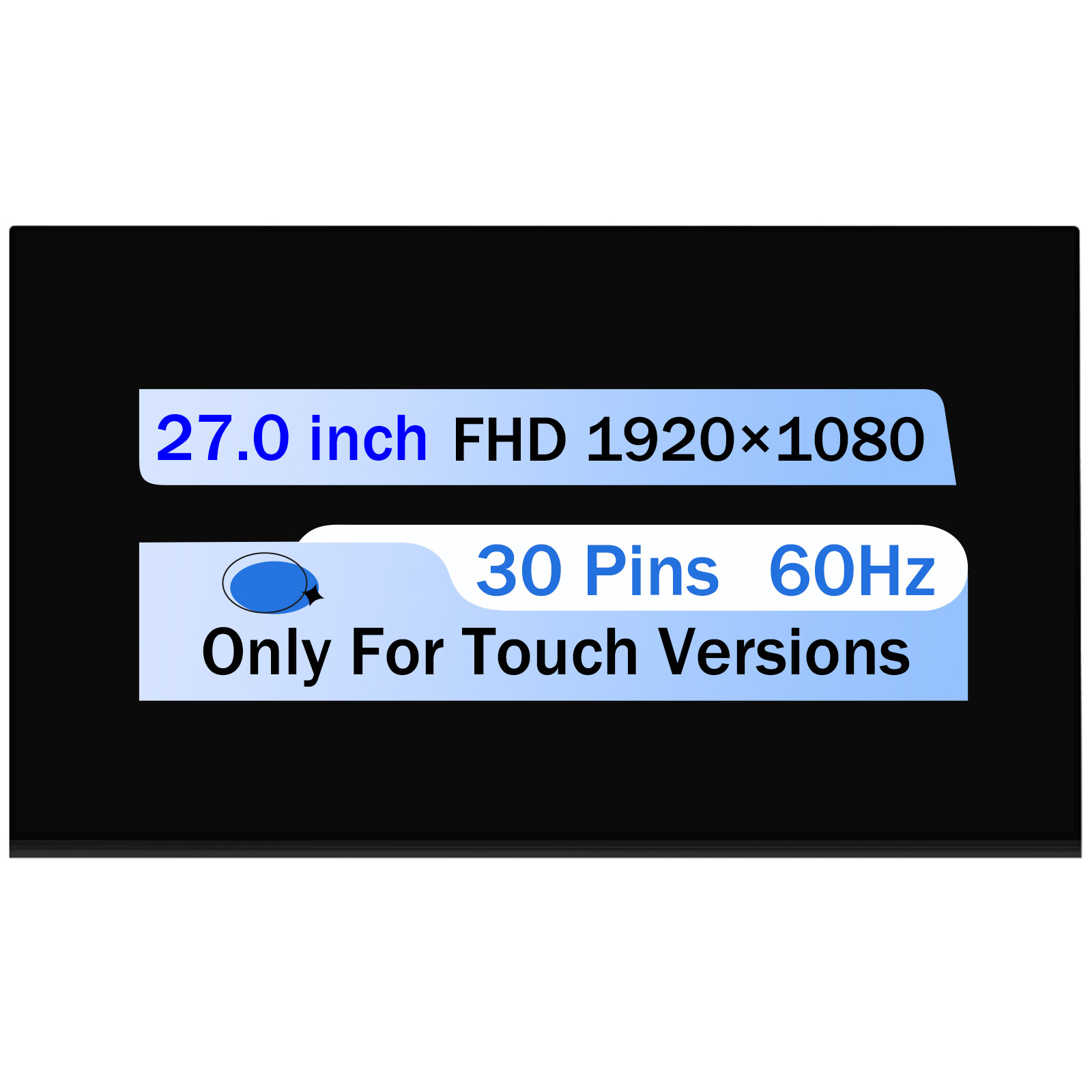 l75162-281 27.0" for HP LM270WFA-SSA1 LCD Touch Screen Replacement Display Panel