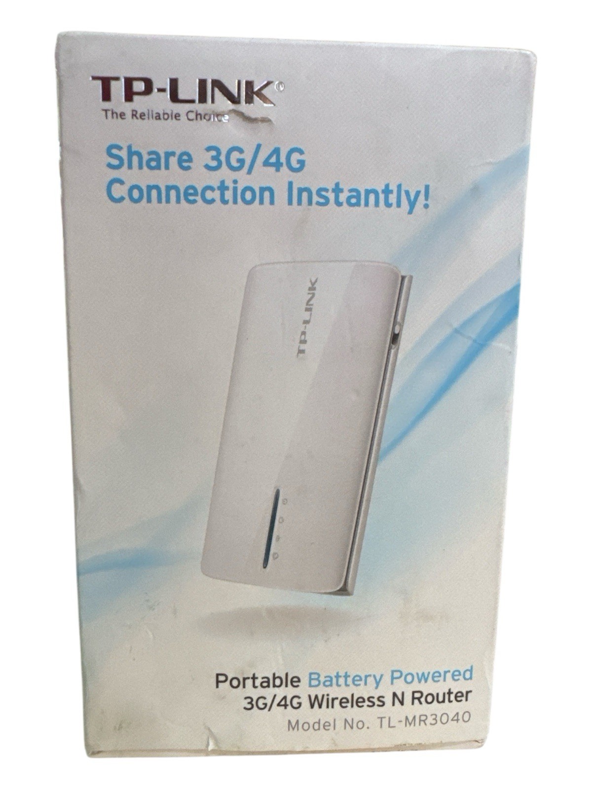 TP-Link Portable Battery Powered 3G/4G Wireless N Router TL-MR3040 Hotspot Wi-Fi
