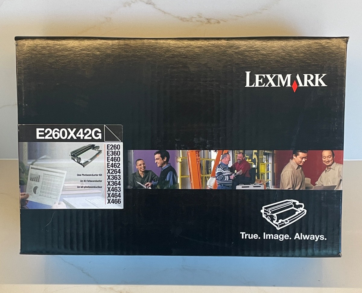 LEXMARK E260X42G Photoconductor Kit For E260, E360 and E460 Series Printers