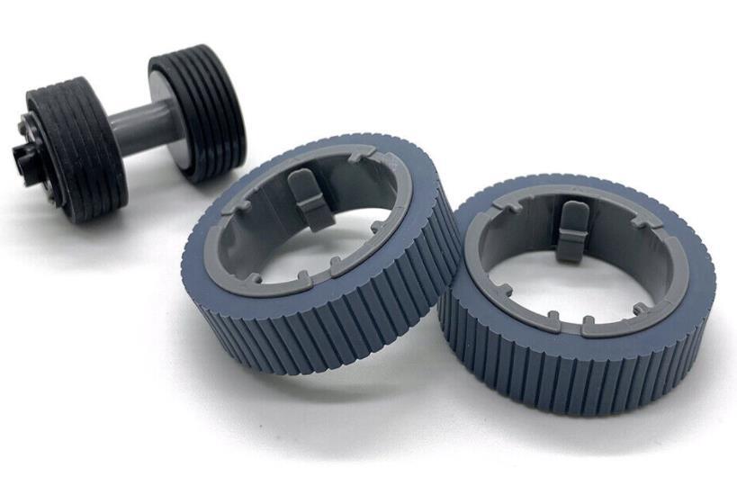 1 set Pick Roller Brake Roller Compatible for Fujitsu Fi-7460 Fi-7480 compatible