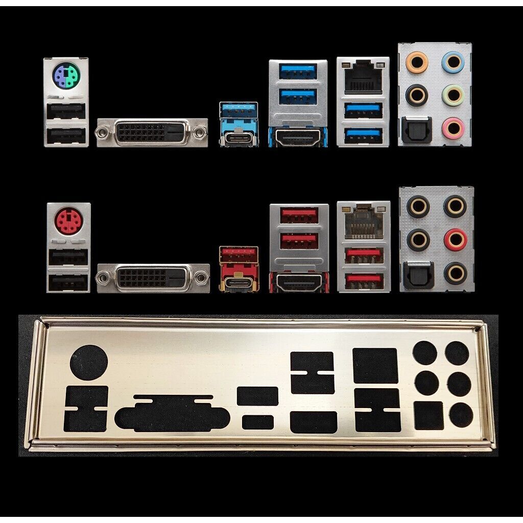 I/O MSI Z370 KRAIT GAMING，Z270 H270 GAMING PRO CARBON IO Backplate rear baffle