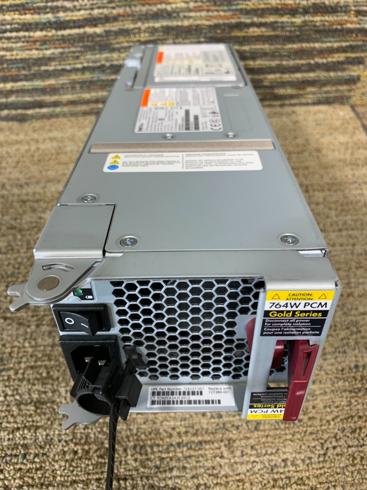 Bel SP-PCM2-HE764-AC-HPE/ 764W PCM/ AC Power Supply P/N: 0974244-12