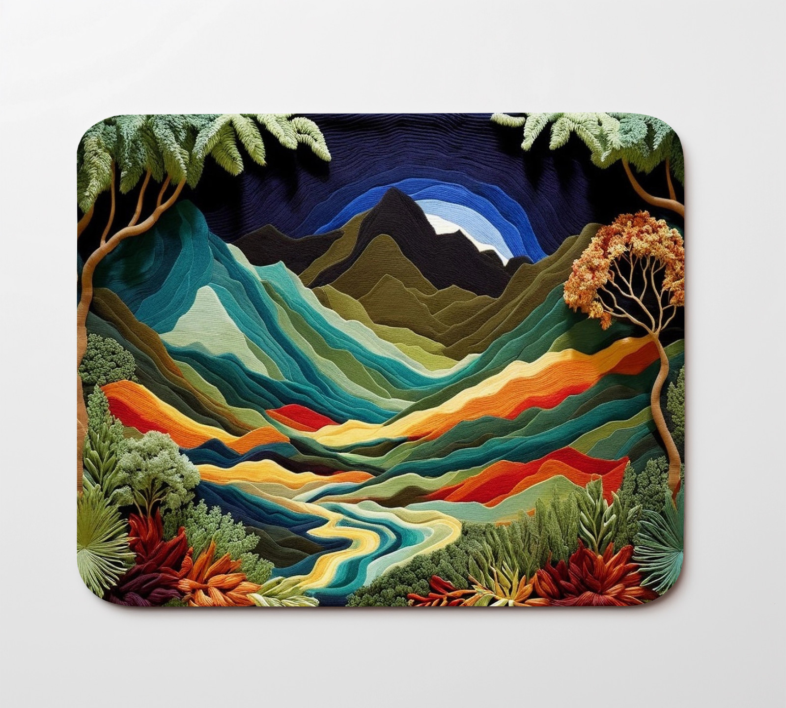 Beautiful Landscape Mouse Pad 9.5"x8" Non Slip Rubber Bottom Rectangle Mousepad