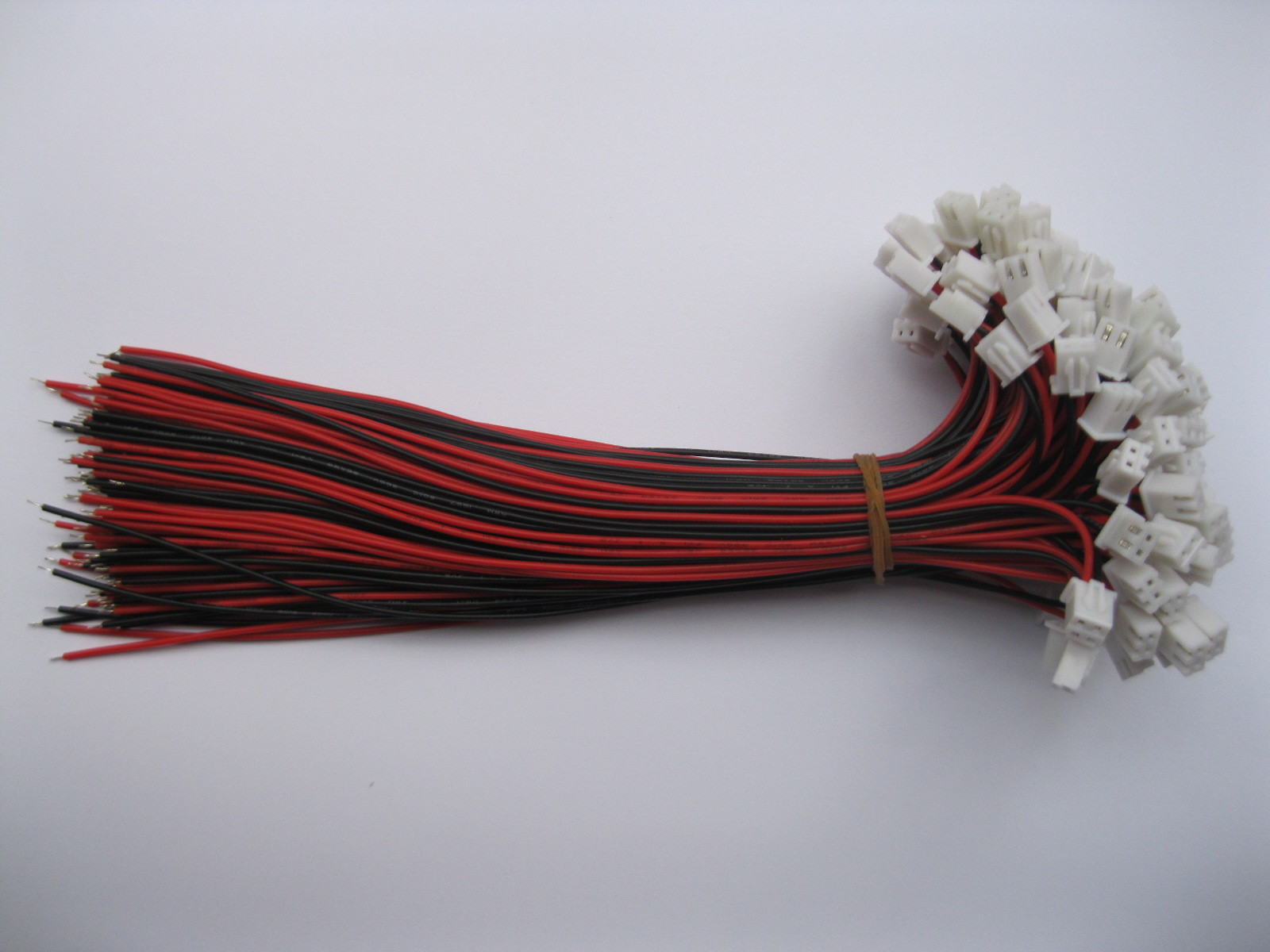 60 pcs XH 2.54mm Pitch 2 Pin Female Connector with 26AWG 200mm Leads Cable New