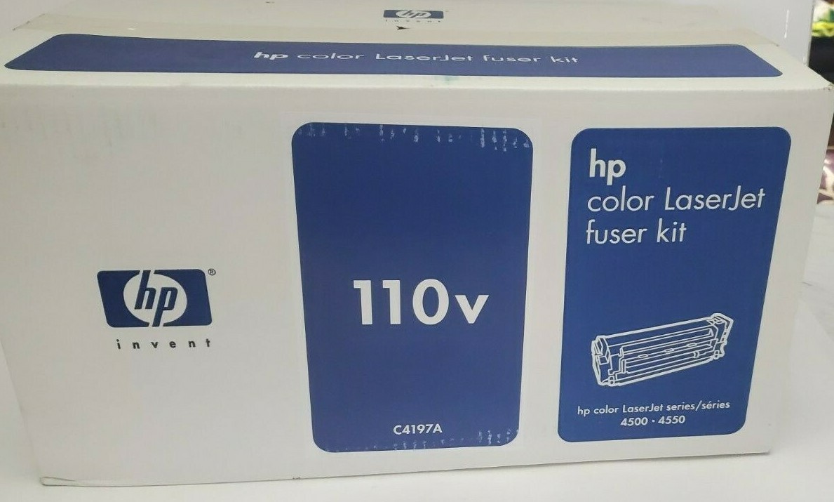New Genuine HP Fuser Kit C4197a 110V LaserJet New