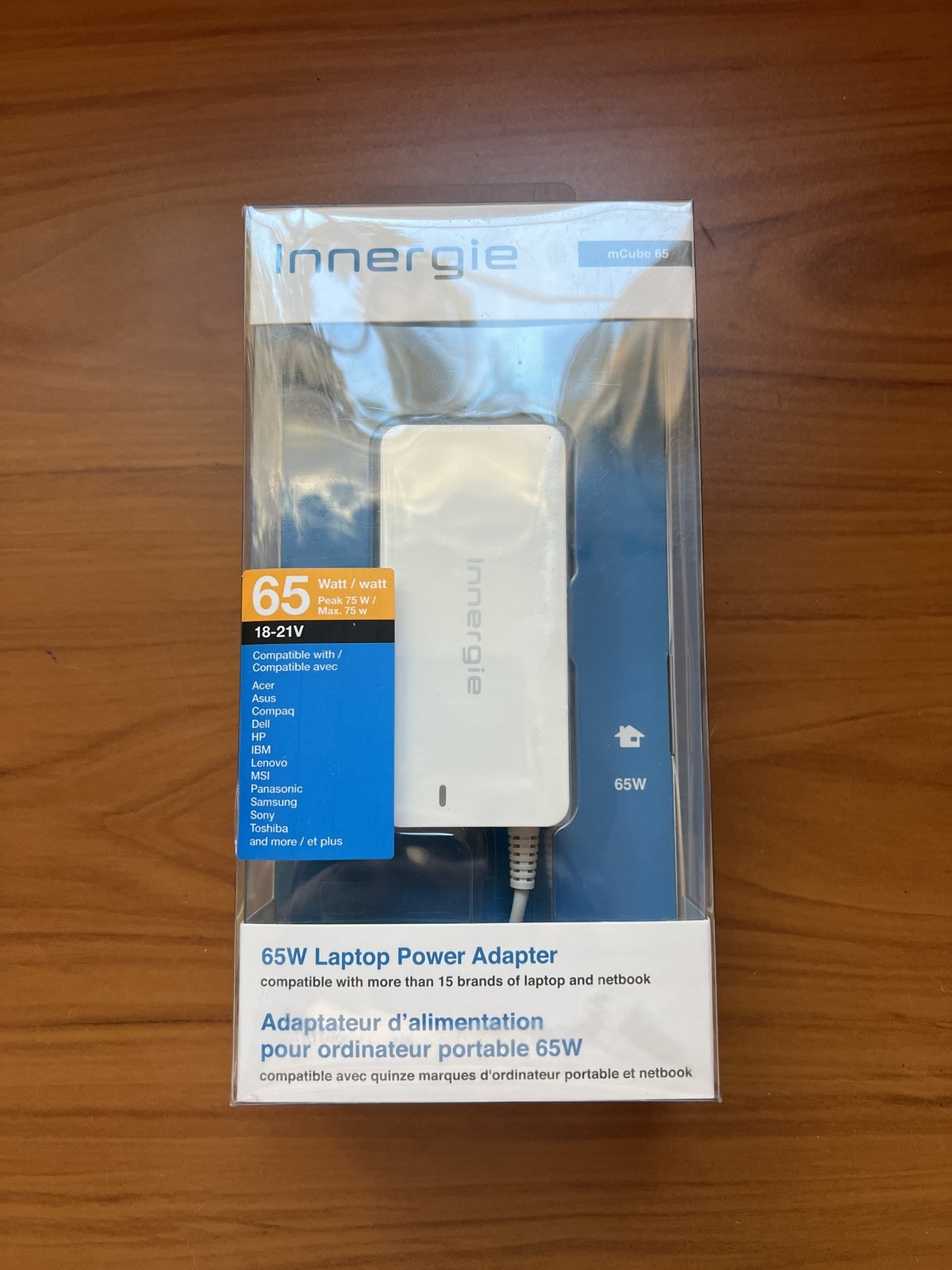Innergie mCube 65W Universal Laptop Power Adapter ADP-65WH ABCC