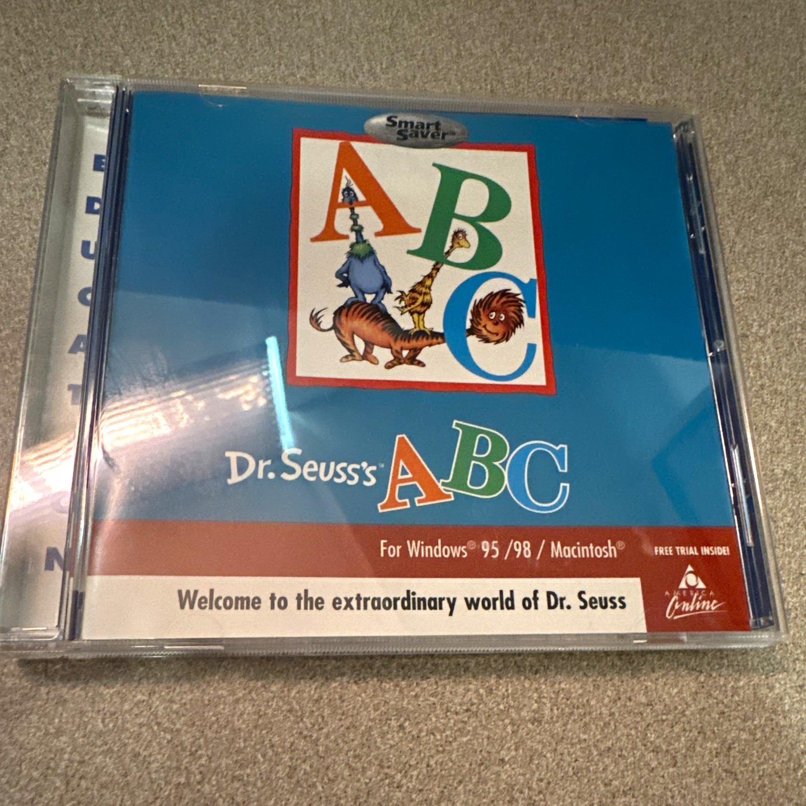SmartSaver Dr. Seuss's ABC Version 2.0 CD-ROM Win 95/98 Mac English