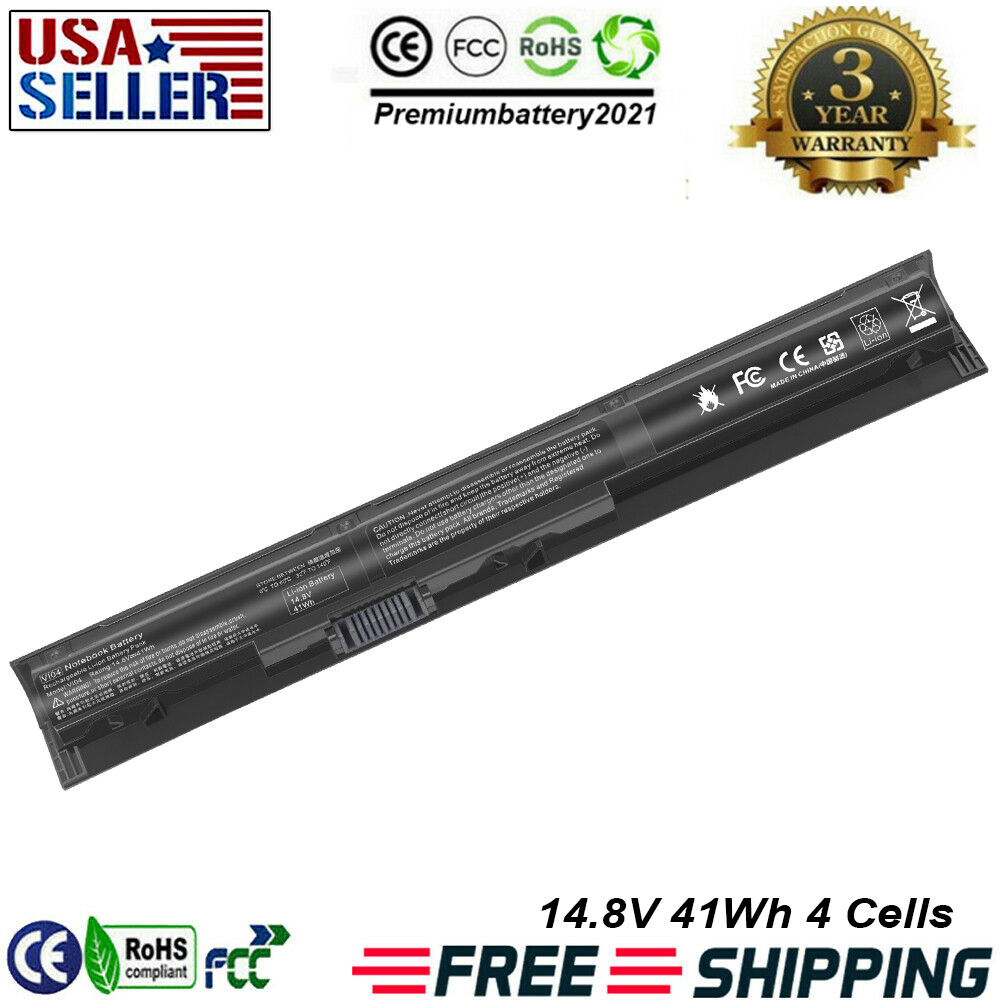 Battery for HP Pavilion 15-p011na 15-p165sa V104 VI04XL VI04048 756478-851 USA
