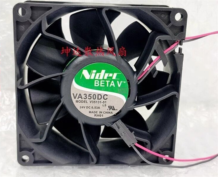 Nidec BETAV VA350DC V35131-51 LS 24V 0.53A Inverter Cooling Fan