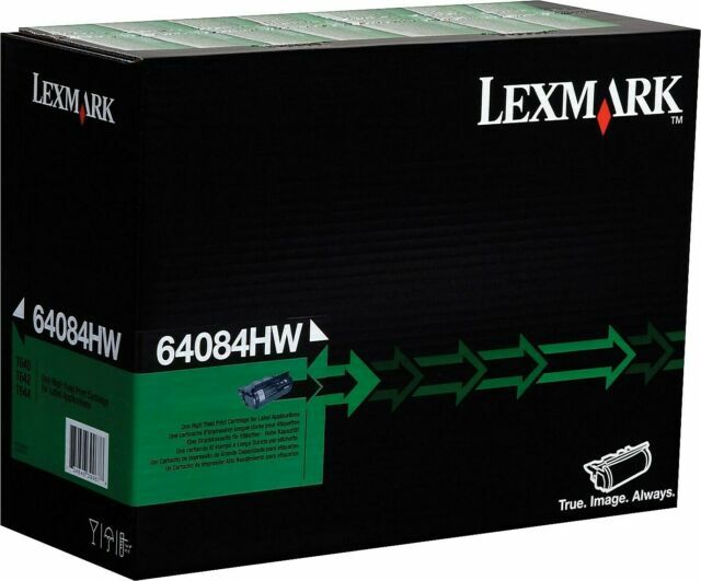 Lexmark 64084HW Black Toner Cartridge OEM