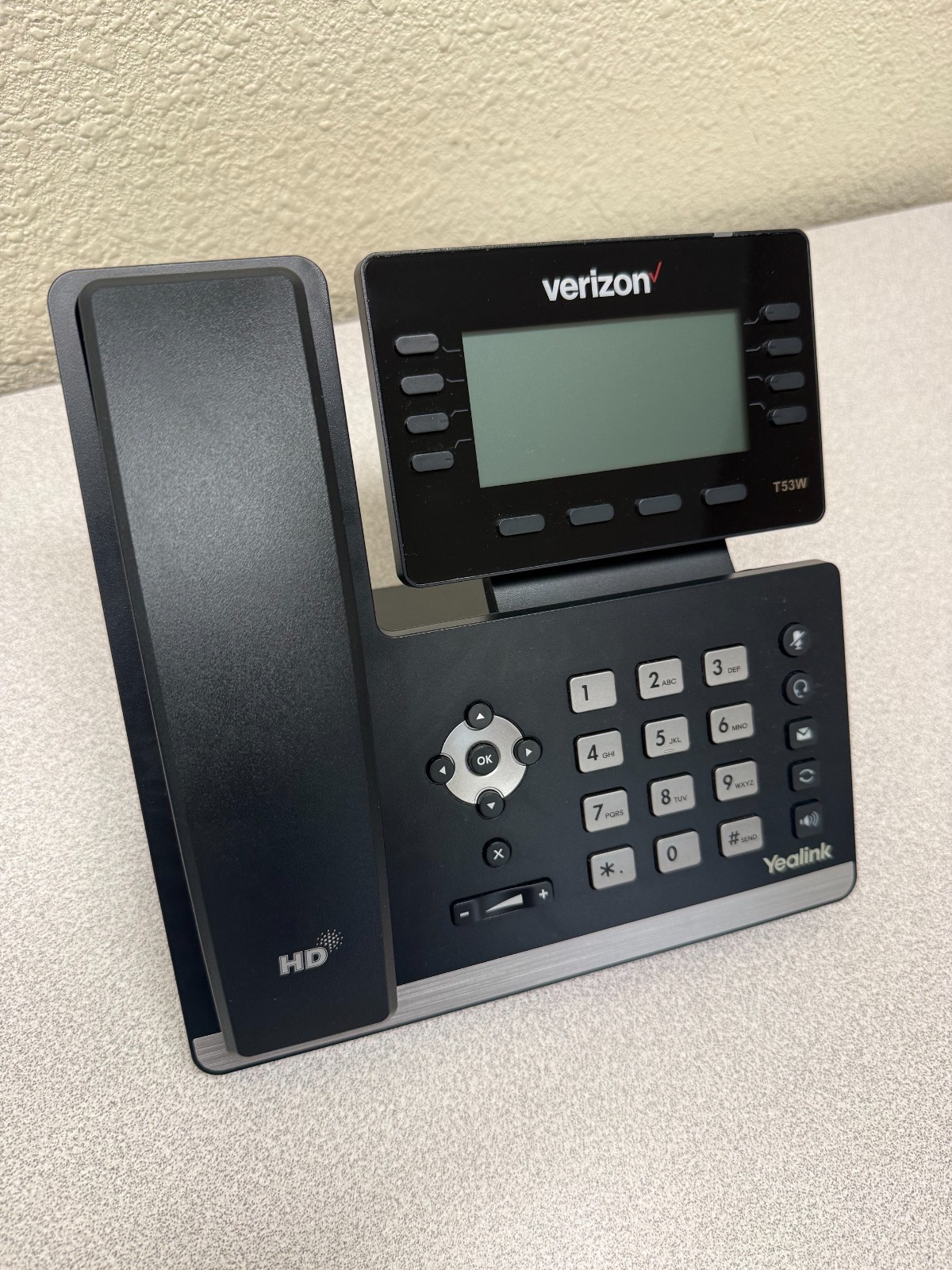 Yealink Verizon SIP-T53 Prime Business Phone w-power VoIP Excellent Tested