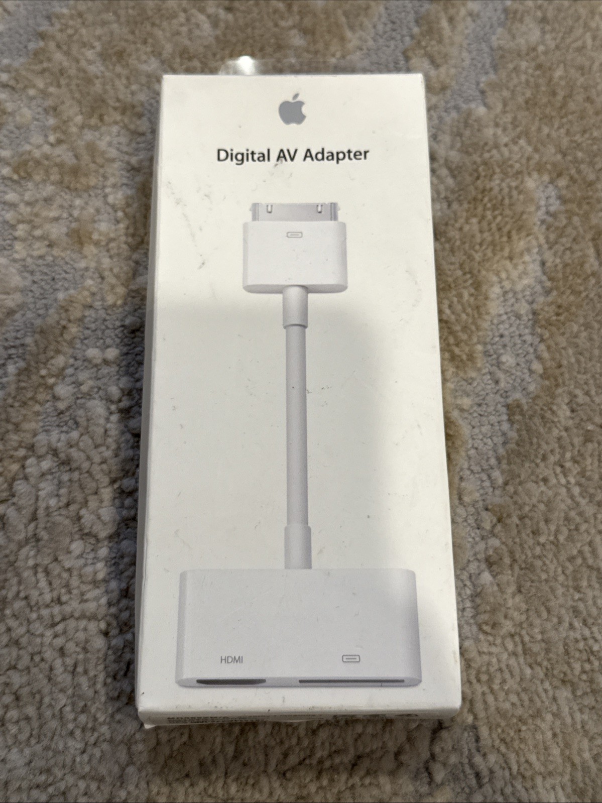 100% Genuine Apple A1422 30-Pin Digital AV HDMI ADAPTER 2nd Gen MD098ZM/A OEM