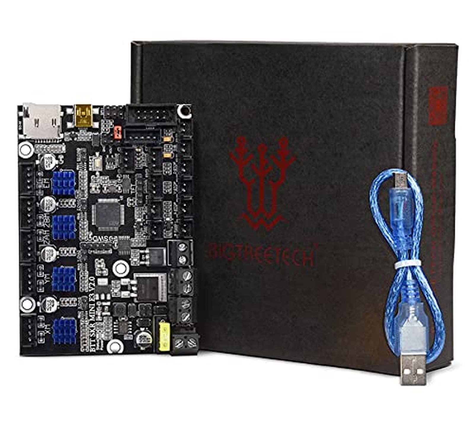 BIGTREETECH Upgrade Ender 3 Motherboard Silent Control Board SKR Mini E3 V2.0...