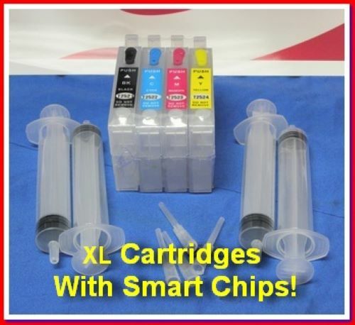 Compatible Refillable Cartridge For Epson WorkForce WF-2520, WF-2530, WF-2540