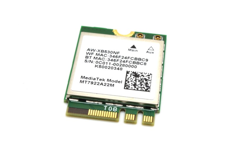 MT7922A22M - WIFI6E AX + bt5.2 (2 2) m.2 2230